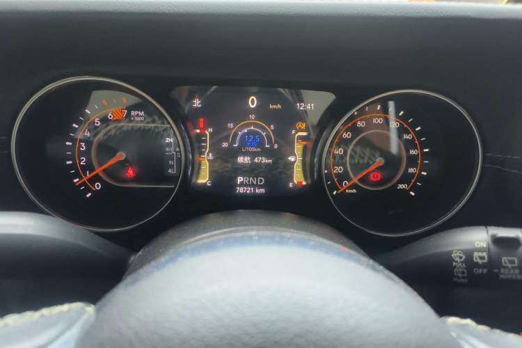 Used Jeep Wrangler  Instrument Cluster