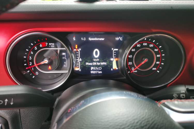 Used Jeep Wrangler  Instrument Cluster