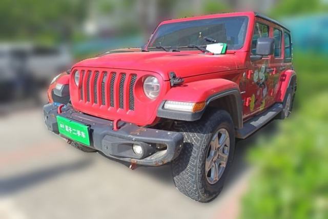 Used Jeep Wrangler 2019 2.0T Sahara Four-Door Version China VI Emission Standard