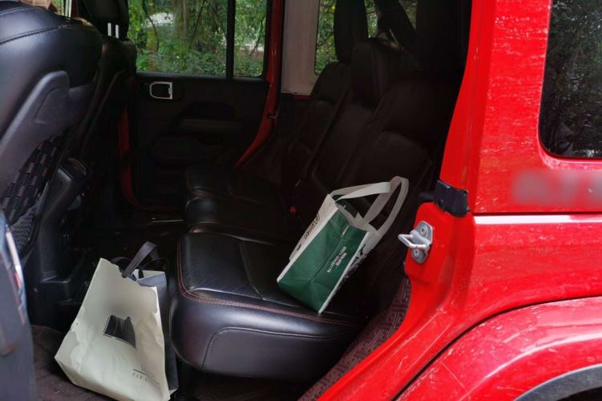 Used Jeep Wrangler  Left Rear Seat