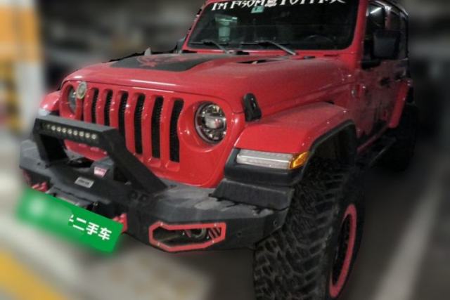 Used Jeep Wrangler 2019 2.0T Sahara Four-Door Version China VI Emission Standard