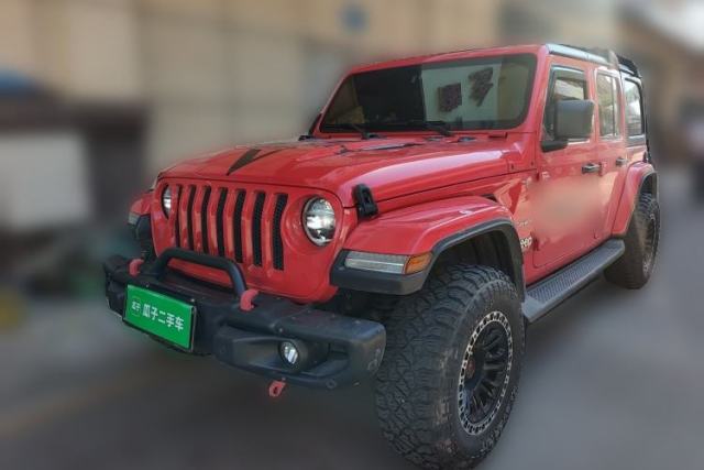 Used Jeep Wrangler 2019 2.0T Sahara Four-Door Version China VI Emission Standard