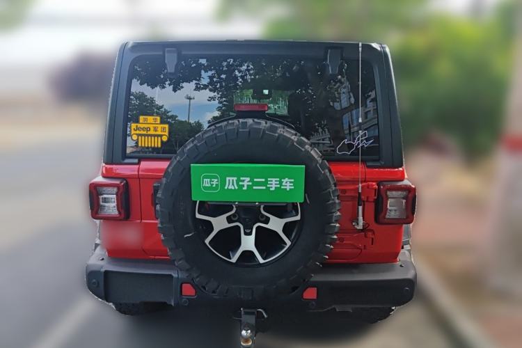 Used Jeep Wrangler 2019 2.0T Rubicon Four-Door Version China VI Emission Standard Rear