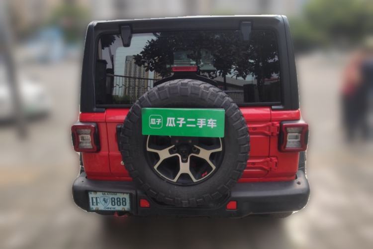 Used Jeep Wrangler 2019 2.0T Rubicon Four-Door Version China VI Emission Standard Rear