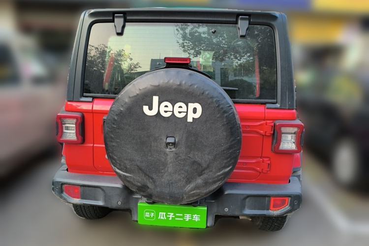 Used Jeep Wrangler 2019 2.0T Sahara Four-Door Version China VI Emission Standard Rear