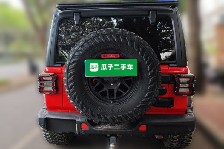 Used Jeep Wrangler 2019 2.0T Rubicon Four-Door Version China V Emission Standard Rear