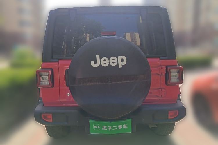 Used Jeep Wrangler 2019 2.0T Sahara Four-Door Version China VI Emission Standard Rear