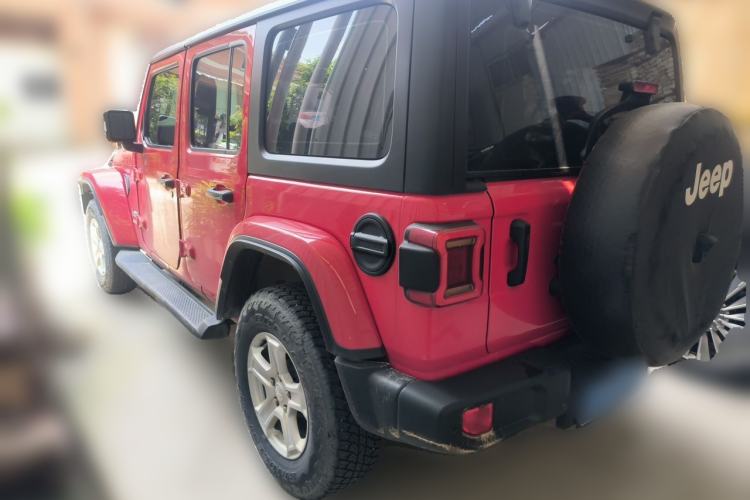 Used Jeep Wrangler  Rear Left 45 Deg