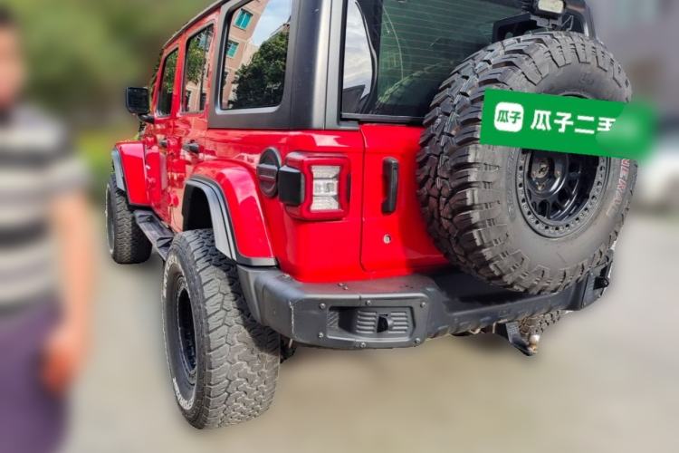 Used Jeep Wrangler 2019 2.0T Sahara 4-Door Version China V Standard Rear Left 45 Deg