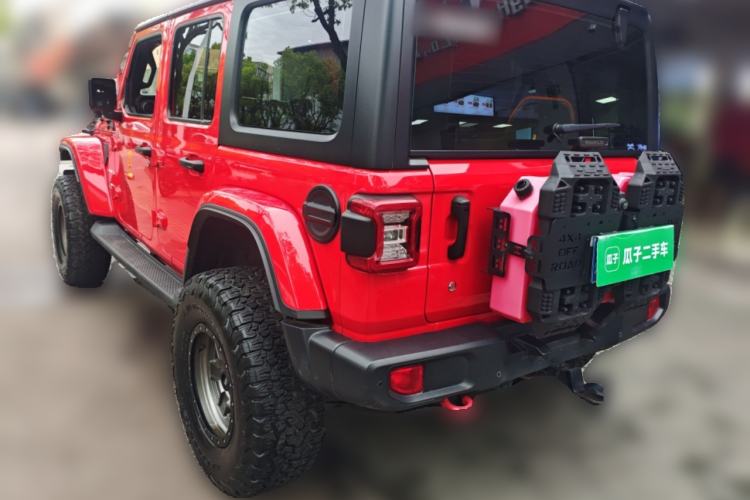 Used Jeep Wrangler 2019 2.0T Sahara 4-Door Version China V Standard Rear Left 45 Deg