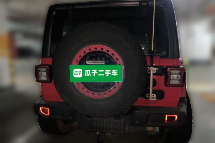 Used Jeep Wrangler 2019 2.0T Sahara Four-Door Version China VI Emission Standard Rear