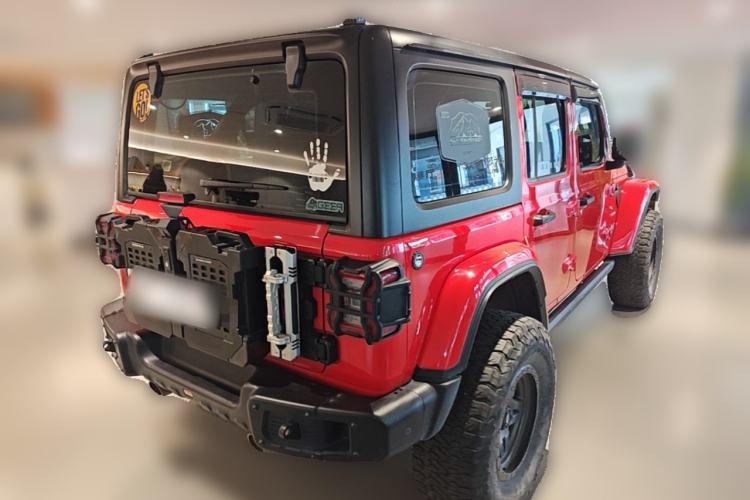 Used Jeep Wrangler 2019 2.0T Sahara 4-Door Version China V Standard Rear Right 45 Deg