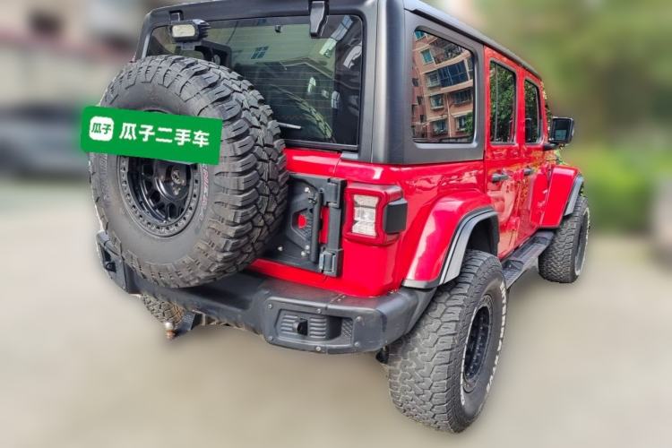 Used Jeep Wrangler 2019 2.0T Sahara 4-Door Version China V Standard Rear Right 45 Deg