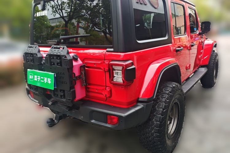 Used Jeep Wrangler 2019 2.0T Sahara 4-Door Version China V Standard Rear Right 45 Deg