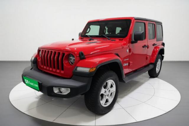 Used Jeep Wrangler 2019 2.0T Sahara Four-Door Version China VI Emission Standard