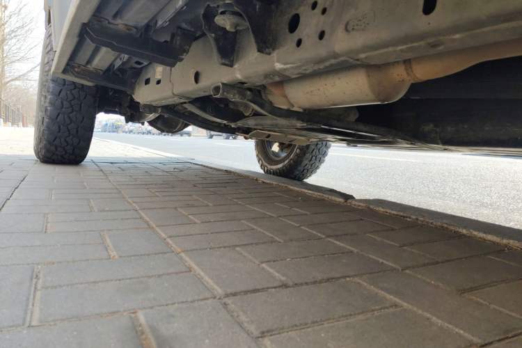 Used Jeep Wrangler 2019 2.0T Rubicon Four-Door Version China V Emission Standard Chassis Rear Left
