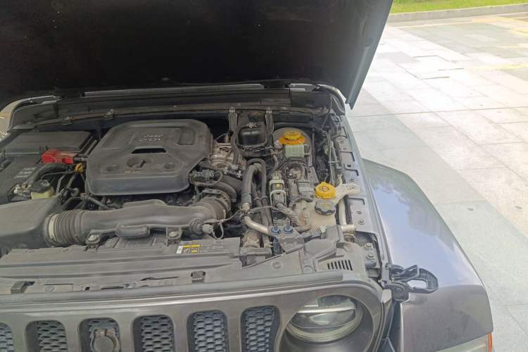 Used Jeep Wrangler 2019 2.0T Sahara 4-Door Version China V Standard Engine Bay Left