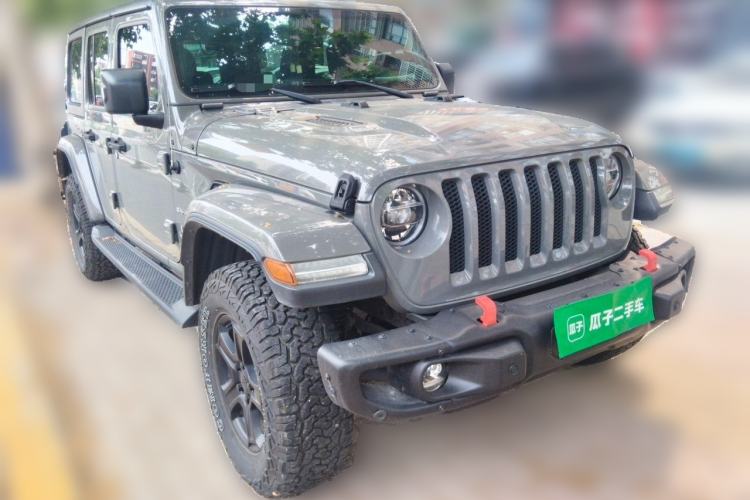 Used Jeep Wrangler 2019 2.0T Sahara 4-Door Version China V Standard Front Right 45 Deg