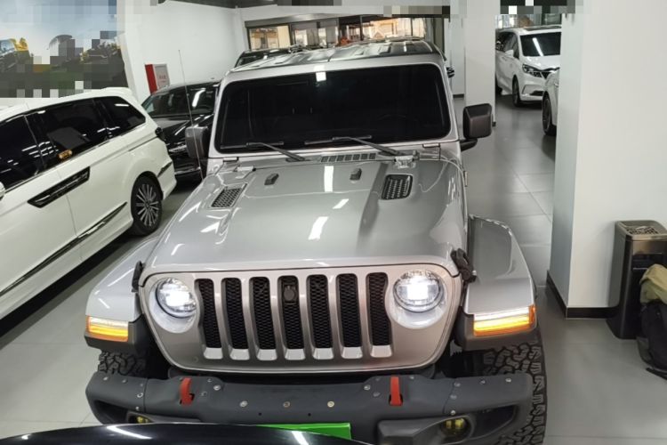 Used Jeep Wrangler 2019 2.0T Sahara Four-Door Version China VI Emission Standard Front