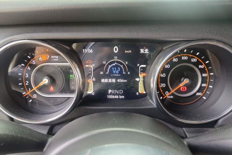 Used Jeep Wrangler 2019 2.0T Sahara 4-Door Version China V Standard Instrument Cluster