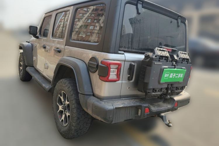 Used Jeep Wrangler 2019 2.0T Rubicon Four-Door Version China V Emission Standard Rear Left 45 Deg