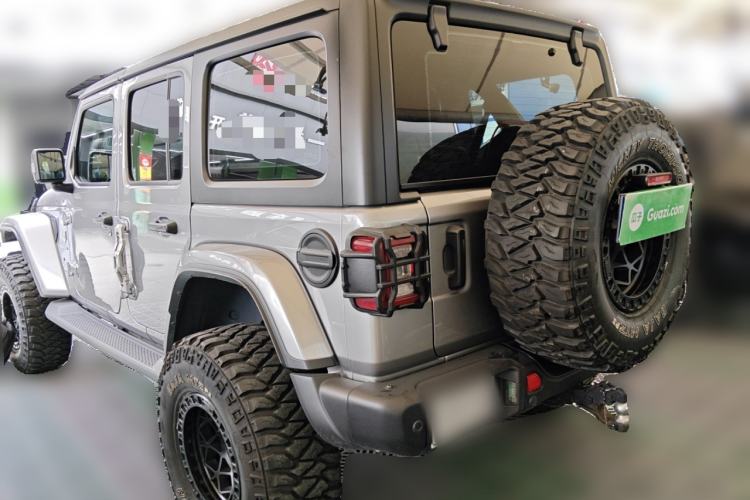 Used Jeep Wrangler 2019 2.0T Sahara Four-Door Version China VI Emission Standard Rear Left 45 Deg