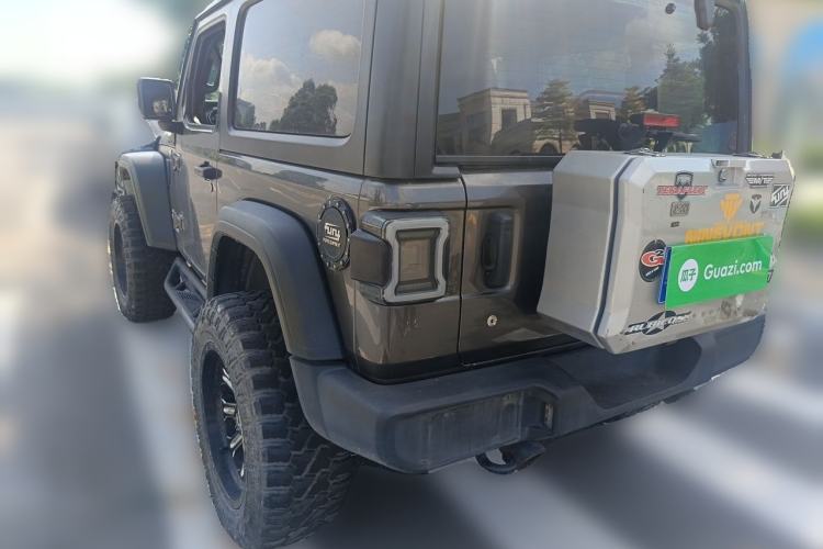 Used Jeep Wrangler 2019 2.0T Sahara Two-Door Version China VI Emission Standard Rear Left 45 Deg