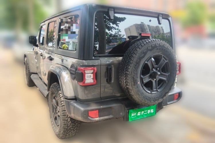 Used Jeep Wrangler 2019 2.0T Sahara 4-Door Version China V Standard Rear Left 45 Deg