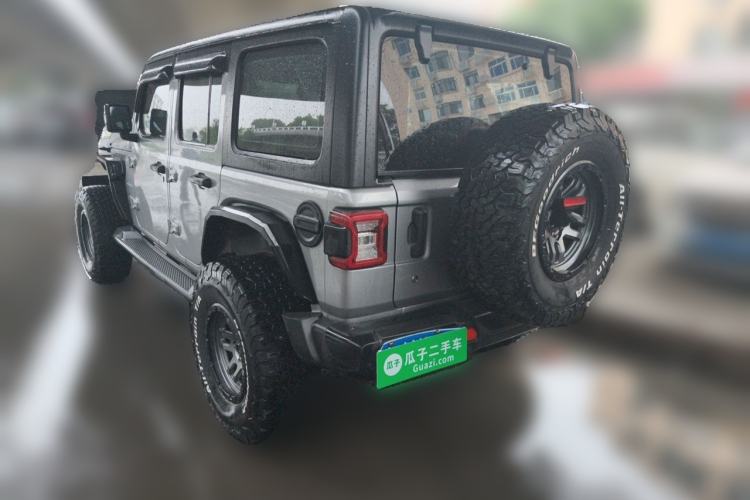 Used Jeep Wrangler 2019 2.0T Sahara Four-Door Prestige Edition China V Standard Rear Left 45 Deg