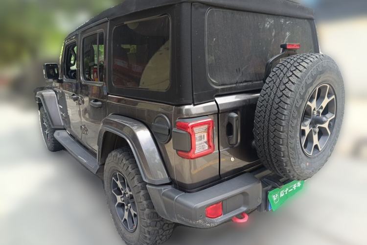 Used Jeep Wrangler 2019 2.0T Sahara 4-Door Version China V Standard Rear Left 45 Deg