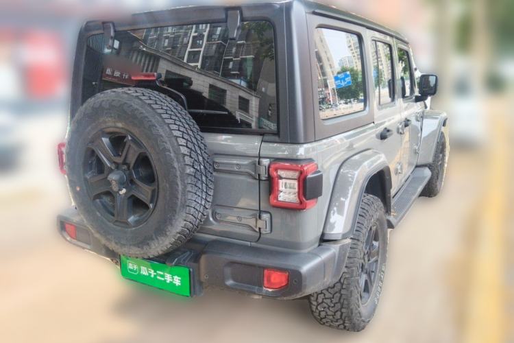 Used Jeep Wrangler 2019 2.0T Sahara 4-Door Version China V Standard Rear Right 45 Deg