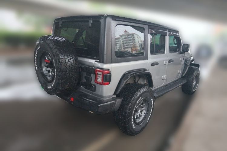 Used Jeep Wrangler 2019 2.0T Sahara Four-Door Prestige Edition China V Standard Rear Right 45 Deg