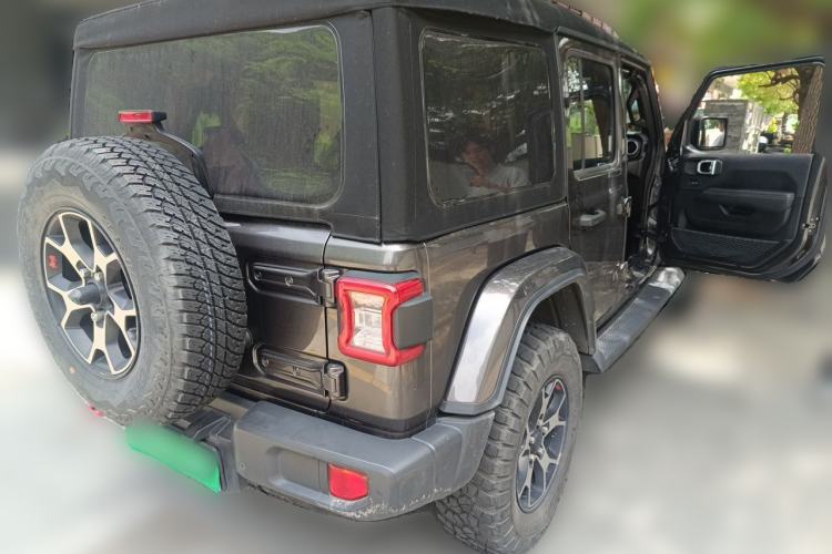 Used Jeep Wrangler 2019 2.0T Sahara 4-Door Version China V Standard Rear Right 45 Deg