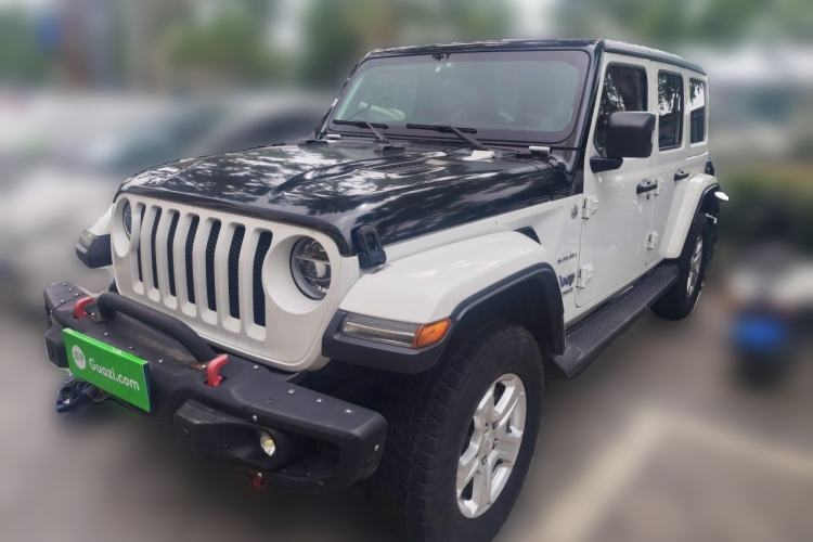 Used Jeep Wrangler 2019 2.0T Sahara Four-Door Version China VI Emission Standard Guazi used car, China used car export, Used car for sale, Used  cars, Cheapest cars for sale
