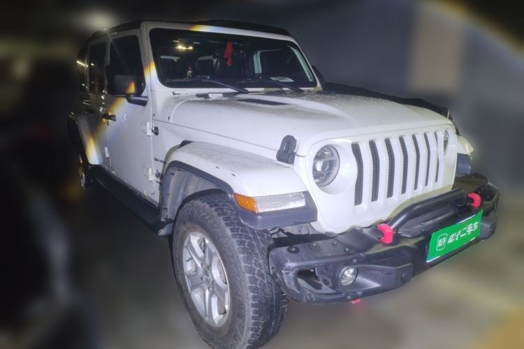 Used Jeep Wrangler 2019 2.0T Sahara 4-Door Version China V Standard Front Right 45 Deg