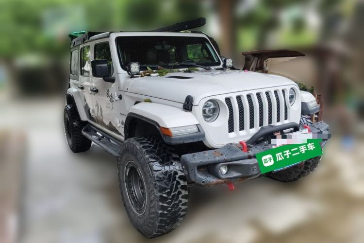 Used Jeep Wrangler 2019 2.0T Sahara 4-Door Version China V Standard Front Right 45 Deg