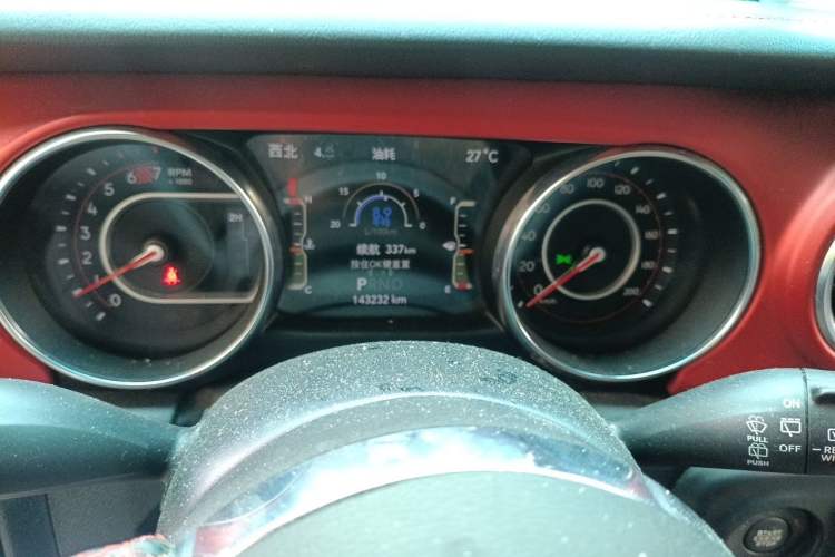 Used Jeep Wrangler 2019 2.0T Rubicon Four-Door Version China VI Emission Standard Instrument Cluster