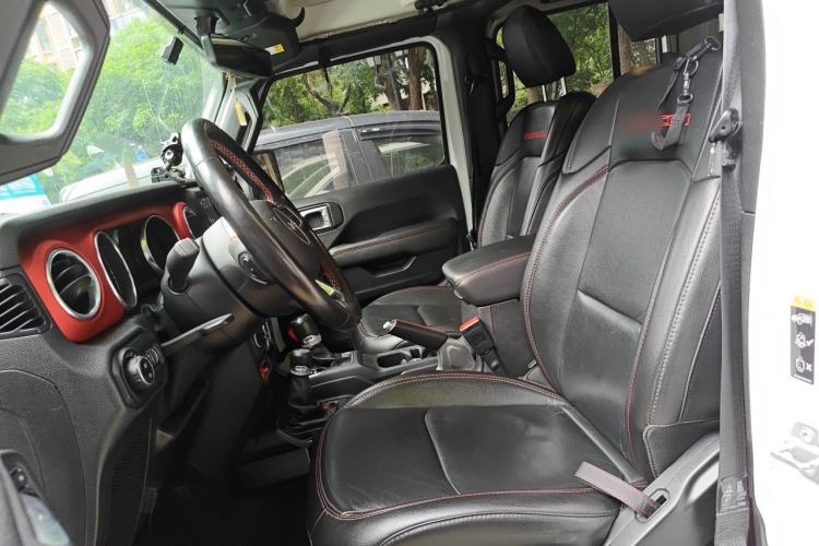 Used Jeep Wrangler 2019 2.0T Rubicon Four-Door Version China VI Emission Standard Left Front Seat