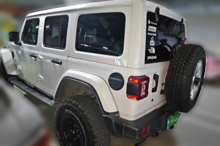 Used Jeep Wrangler 2019 2.0T Sahara Four-Door Prestige Edition China V Standard Rear Left 45 Deg