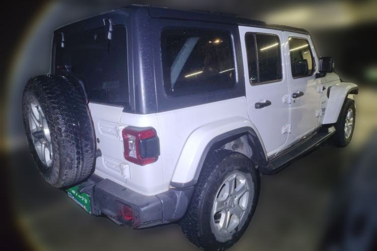 Used Jeep Wrangler 2019 2.0T Sahara 4-Door Version China V Standard Rear Right 45 Deg