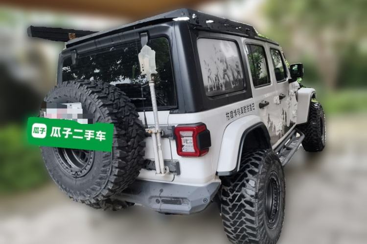 Used Jeep Wrangler 2019 2.0T Sahara 4-Door Version China V Standard Rear Right 45 Deg