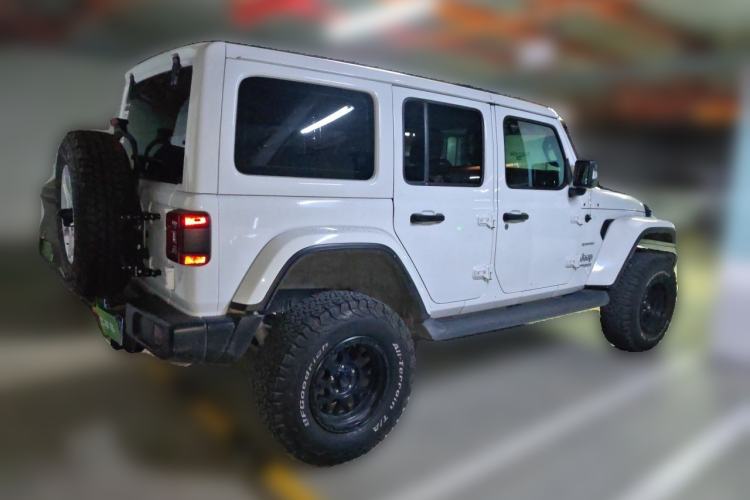 Used Jeep Wrangler 2019 2.0T Sahara Four-Door Prestige Edition China V Standard Rear Right 45 Deg