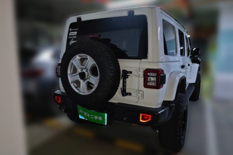 Used Jeep Wrangler 2019 2.0T Sahara Four-Door Prestige Edition China V Standard Rear