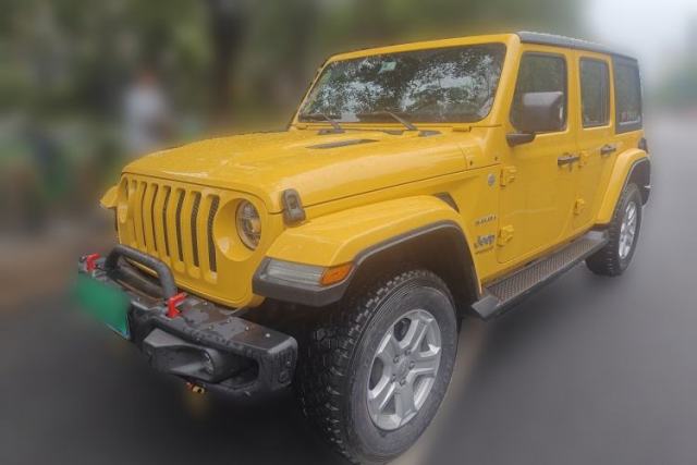Used Jeep Wrangler 2019 2.0T Sahara Four-Door Version China VI Emission Standard