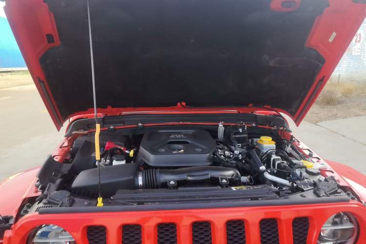 Used Jeep Wrangler  Engine Bay