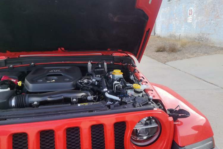 Used Jeep Wrangler  Engine Bay Left