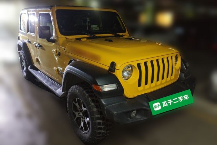 Used Jeep Wrangler  Front Right 45 Deg