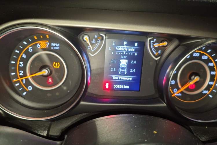Used Jeep Wrangler  Instrument Cluster