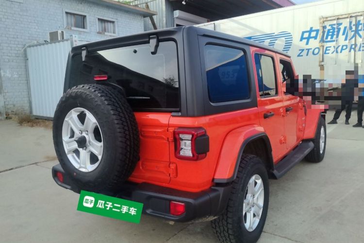 Used Jeep Wrangler  Rear Right 45 Deg