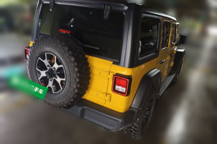 Used Jeep Wrangler  Rear Right 45 Deg